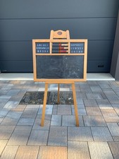 MOULIN ROTY LAVAGNA IN LEGNO E ARDESIA CON PIEDISTALLO