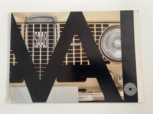Brochure saab saloon - brochure,