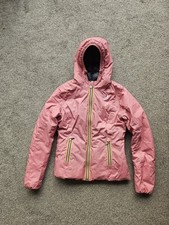 Cappotto donna K-Way reversibile rosa/marino primaverile