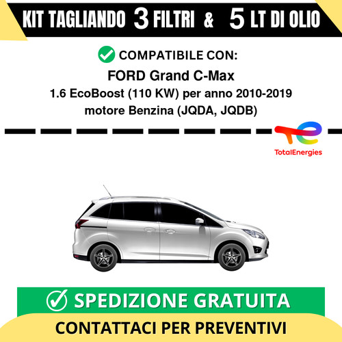 Tagliando per ford grand max - tagliando, c-max