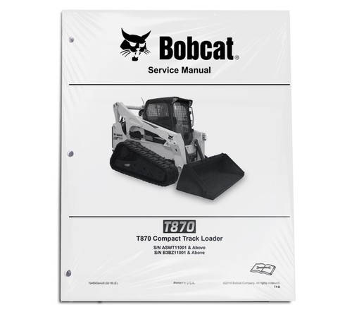 Bobcat t870 compact - bobcat, track