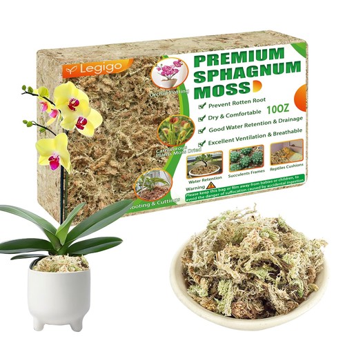300g premium muschio sfagno - muschio,