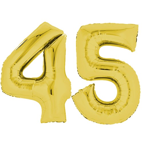 Palloncino foil cm oro - foil, 80