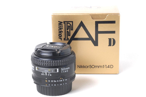 Nikon nikkor 50mm 1 - af-d, 1.4d