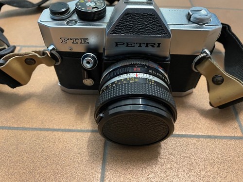 Macchina fotografica petri - macchina, fte