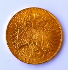 moneta oro 20 corone austria