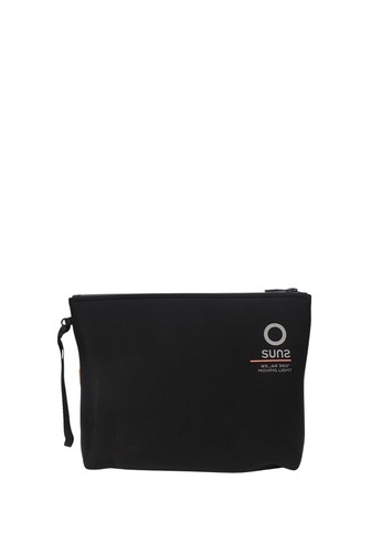 Maxi pochette uomo - uomo, black
