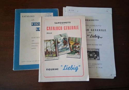 Lotto cataloghi liebig anni - liebig,
