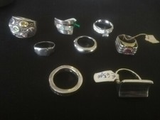 LOTTO ANELLI ARGENTO(PRESENZA