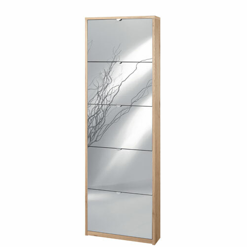 Armadio scarpiera slim rovere
