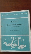 SPARTITO - MOZART - IL MIO TESORO INTANTO