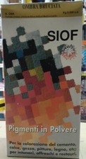 PIGMENTI COLORANTI "SIOF" IN POLVERE - 500 Gr - COLORE B Oba Ombra Bruciata