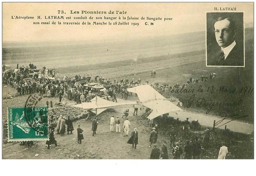 62.SANGATTE.n°11674.L'AEROPLA