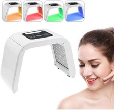 OMANLE Terapia LED Maschera viso per cura della pelle - Bianco