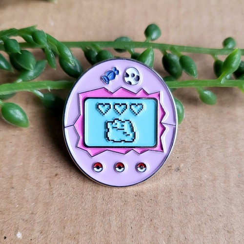Tamagotchi enamel pin - tamagotchi,