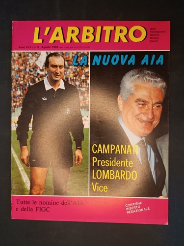 Rivista arbitro figc agosto - l'arbitro,