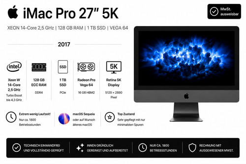 Apple imac pro - pro, 5k