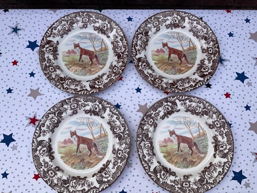 Spode woodland piatti red - piatti, fox