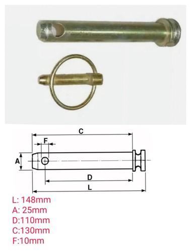 Spinotto perno traino - da,