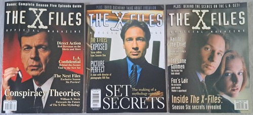 Files official magazine lot - x,