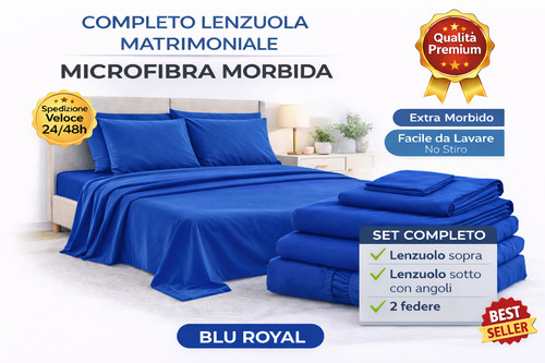 Completo lenzuola matrimoniale - completo,