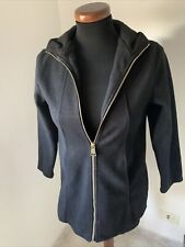 Cappotto Con Cappuccio Nero Bambina 11/12 Anni Piazza Italia