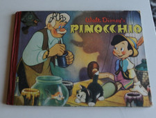 WALT DISNEY - PINOCCHIO - BELLISSIMO ALBUM CON FIGURINE ANNI '50