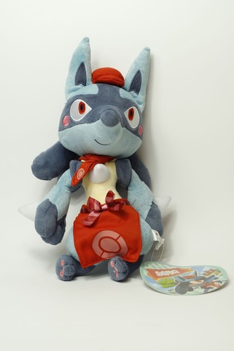 Lucario peluche pokemon - lucario, caffè