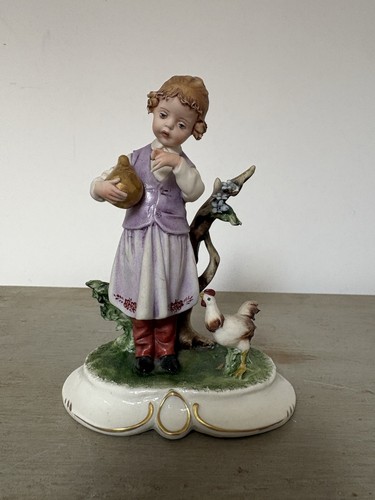 Figurina porcellana dama - figurina,