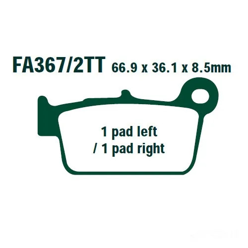 Pastiglie freno ebc - freno,