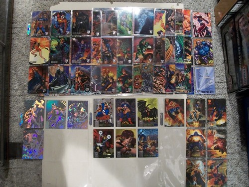 Amalgam marvel cards 1996 - amalgam, dc