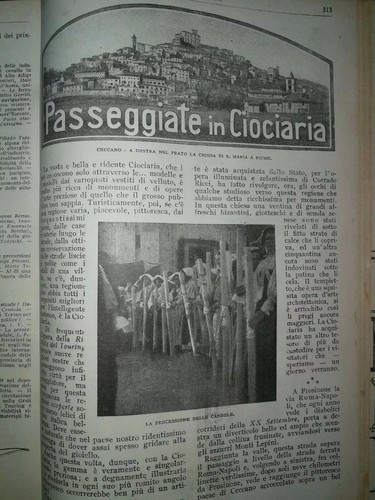 Rivista mensile touring - touring, 1919