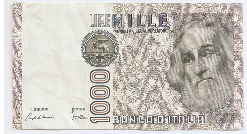 Italy 1000 lire 1982 marco - italy,