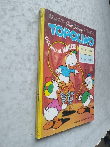 Topolino libretto 1223 1979 - libretto, n.1223
