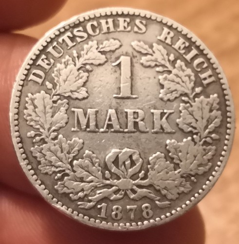 Moneta mark 1878 - 1, germania