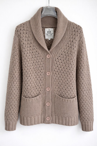 Cardigan uomo marrone baci - baci, &