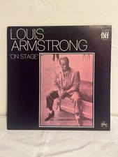Louis Armstrong On Stage Durium Italy 1979 Vinyl LP BLJ 8041 vinile jazz
