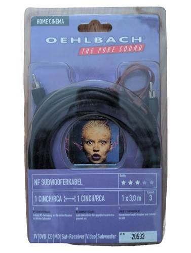 Oehlbach cavo subwoofer 1 - nf,
