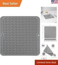 Tappetino in silicone grigio