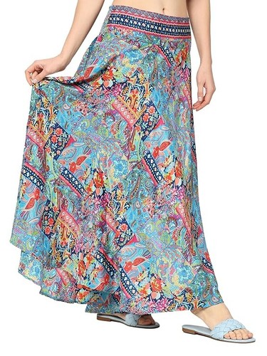 Gonna lunga rayon - da, donna