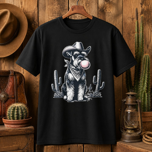 Maglietta retrò schnauzer - retrò,