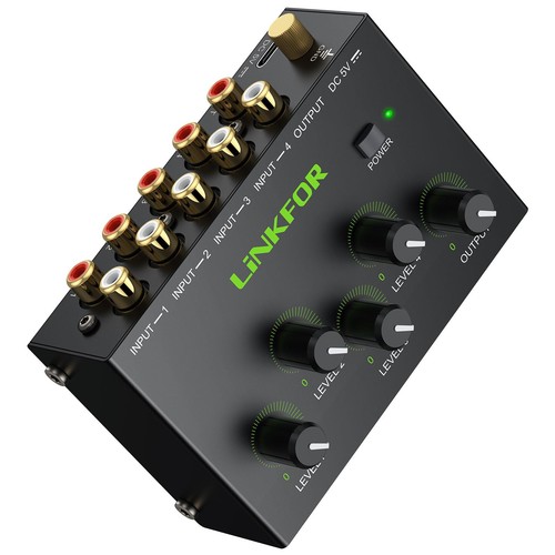 Linkfor mixer audio canali - linkfor, 4