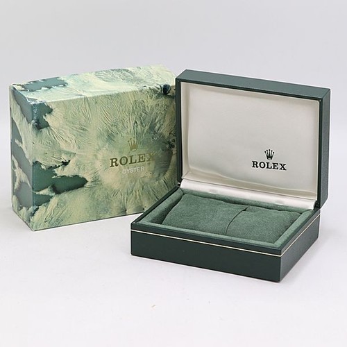 Rolex watch box cassa pelle - watch,