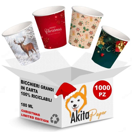 1000 bicchieri natalizi - 1000,