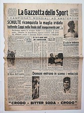 GAZZETTA DELLO SPORT 26 AUGUST