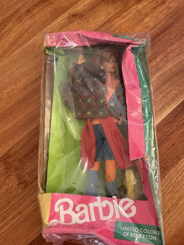 Barbie doll 1990 united colors - doll,