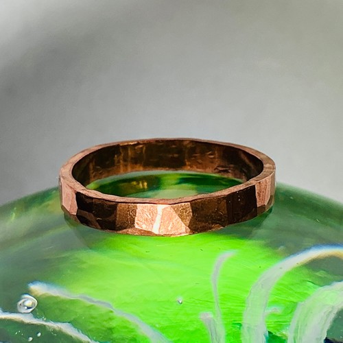 Anello rame grezzo misura - , 6,5