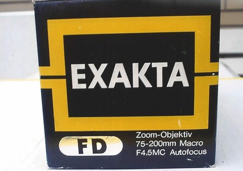 Exakta autofocus 75 - exakta, 4,5/75-200mm
