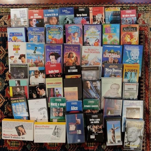 Videocassette vhs nuove - vhs,