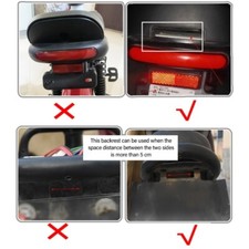 Schienale Scooter Elettrico Ricambio Schienale Passeggero per Monopattino Elettrico